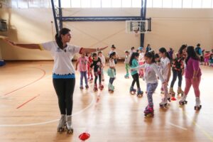 Isabel Castiblanco viene a potenciar la disciplina del patinaje a la Región de Magallanes