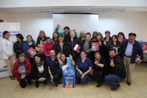 Familiares de pacientes postrados recibieron productos de primera necesidad