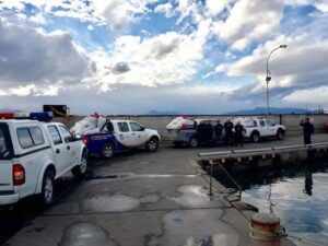 Incautan 10  kilómetros de redes ilegales de pesca