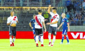 Dolorosa caída: la “U” fue vapuleada por un River “B”