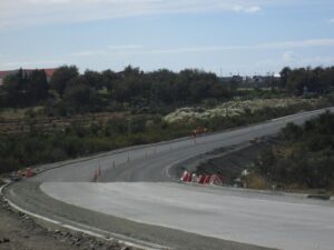 El pavimento al Cerro Mirador será  inaugurado a fines de este mes