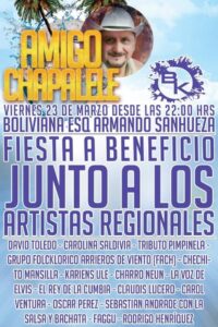 Evento a beneficio de Carlos “Chapalele” Nancuante