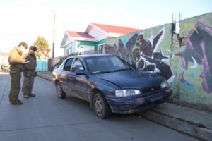 Carabineros atento a robo de vehículos