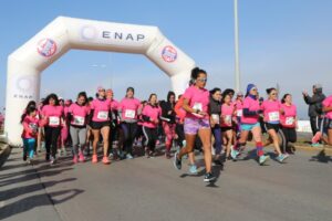 Con gran corrida por Avenida Costanera se celebró el “Día Internacional de la Mujer”