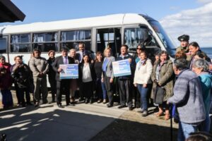 Vecinos de Río Seco contentos  ante la llegada de nuevos buses