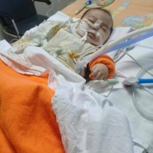 Bebé magallánico diagnosticado con leucemia entró en primera etapa de quimioterapia