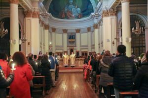 Emotivas palabras de esperanza  marcaron ayer la Misa de Resurrección