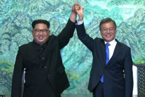 Las dos Coreas buscarán  la total desnuclearización  tras su cumbre