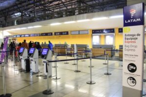 Latam ha operado solo con el 48% de su capacidad