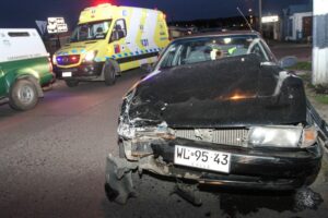 Conductor de camioneta se da a la fuga dejando lesionada a una joven embarazada