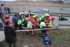 Violentos accidentes de tránsito marcaron el inicio del día del trabajador