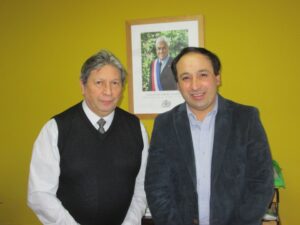 Saludo protocolar y reunión de trabajo con alcalde de Torres del Payne con Seremi de Educación de Magallanes