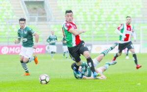 Palestino le ganó de visita a Santiago Wanderers