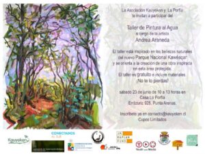 Taller gratuito de pintura en La Porfía