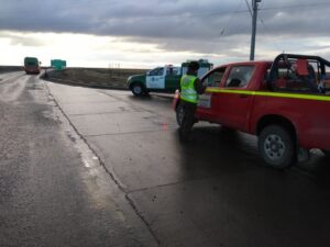 SIAT de Carabineros fiscaliza el buen uso de sillas para menores de edad
