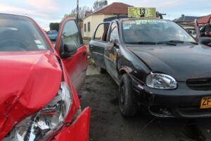 Dos colisiones marcaron el inicio de semana