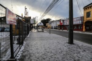 “A la Municipalidad le  corresponde la limpieza  de la escarcha en las veredas”