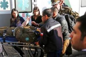 Carabinero es herido con un adoquín