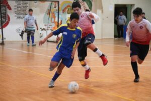 Gritos de gol y destreza marcaron la fecha de la Liga de Futsal Federada