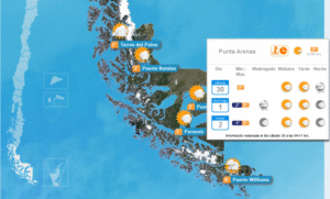 “Punta Arenas mantendrá bajas temperaturas y chubascos de nieve débiles hasta el miércoles”
