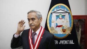 Renuncia presidente de la Corte Suprema peruana