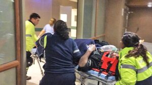 Accidente de tránsito deja a una  persona de gravedad tras salir eyectada