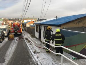 Explosión de gas afectó a una vivienda  que ya había sido incendiada tiempo atrás