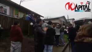 Multitudinaria despedida  de pescador fallecido