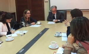 Ministra Plá aborda agenda de salud de las mujeres
