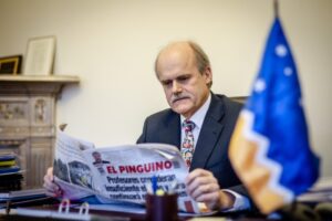 Christian Matheson,  intendente de la  Región de Magallanes  y Antártica Chilena:
