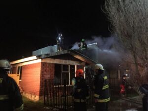 Hombre fallece atrapado en voraz incendio