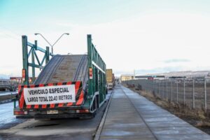 Malestar por camiones mal estacionados  frente a la Zona Franca de Punta Arenas