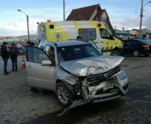 Accidente de tránsito dejó dos personas lesionadas