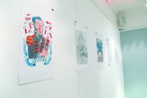 Con exposición “Tinta Chilena” Casa Azul del Arte celebra el mes de septiembre