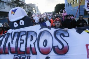 Mina Invierno solidarizó con sus trabajadores