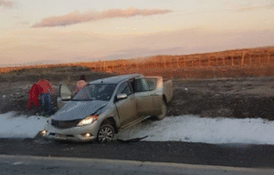 Viaje turístico en familia finalizó en accidente que dejó a una mujer con lesiones graves