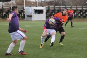 La lluvia y el frío no pudieron con el  entusiasmo vivido en la Liga Leñadura