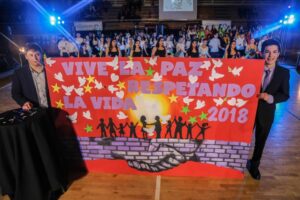 Una emotiva y solemne inauguración se vivió en torneo de “Básquetbol por la Paz”