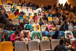 Más de 200 niños disfrutaron de un Cuenta Cuentos en la Feria del Libro Dinko Pavlov
