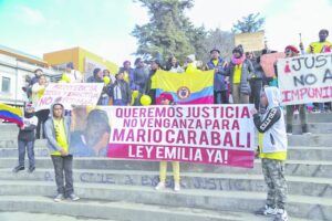 Colombianos protestaron por libertad vigilada de argentina que dio muerte a coterráneo