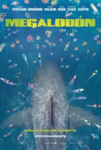 “Megalodón” lidera la taquilla  esta semana en Cine Pavilion