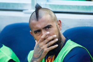 Vidal entró en el suspiro  de la victoria Culé