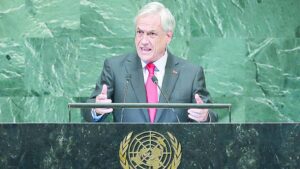 Presidente Piñera aborda crisis ambiental de Quintero en discurso ante la ONU