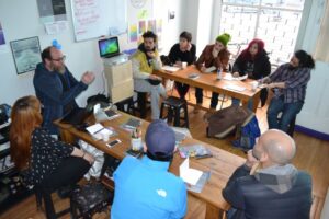Artista uruguayo realizó taller de Cartografías Afectivas en Punta Arenas