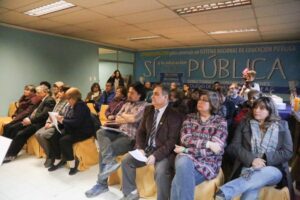 Profesores realizaron un acto por Deuda Histórica
