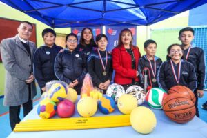 Alumnos disfrutaron de la Feria de Promoción y Actividad Física