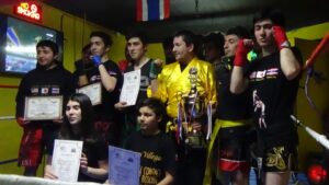 Club Deportivo Kick Boxing tuvo su primera ceremonia de ascenso del año