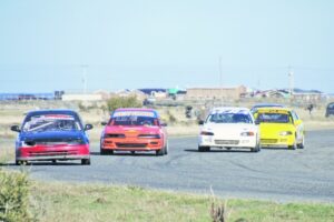 Una reñida competencia se  vivió en la cuarta fecha  del automovilismo en Cabo Negro