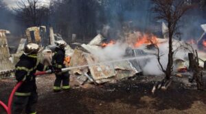 Incendio consumió por completo casa en Agua Fresca
