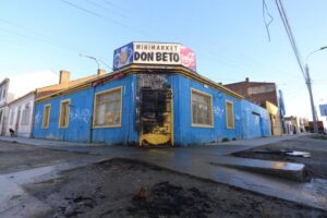 Vándalos intentaron incendiar ex almacén del Barrio Croata